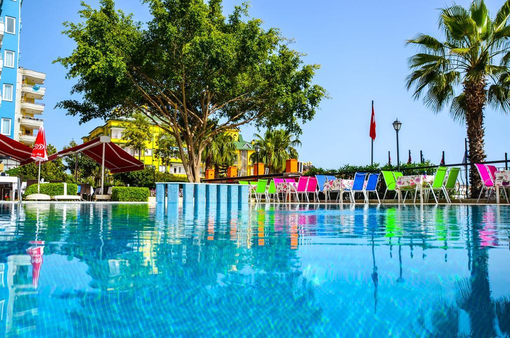 Ark Apart And Suite Hotel Alanya Exterior foto