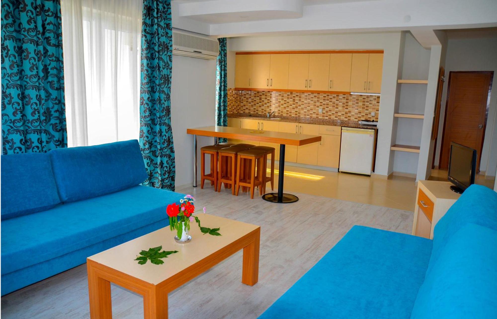 Ark Apart And Suite Hotel Alanya Quarto foto